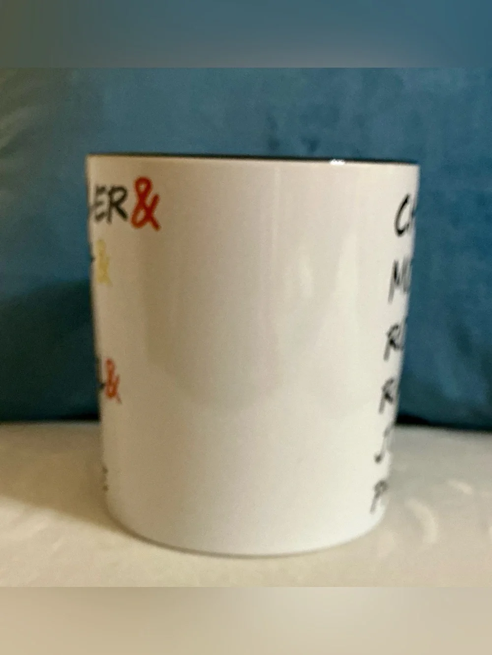 Friends TV Series Character Names Mug